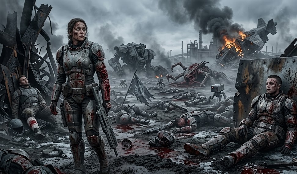 Grim sci-fi